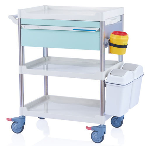 Carrinho hospitalar - W3924 - Sichuan Yufeng Medical Equipment Co., Ltd. - para hospital / para uso geral / coletor de lixo