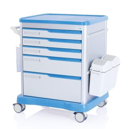 Carrinho hospitalar - W3708 - Sichuan Yufeng Medical Equipment Co., Ltd. - para medicamentos / coletor de lixo / para distribuição de medicamentos