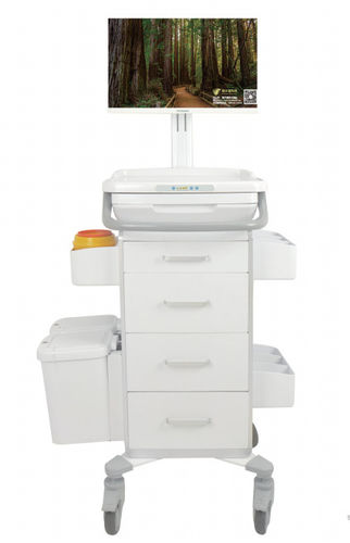 Carrinho hospitalar - JND-W11 - Sichuan Yufeng Medical Equipment Co., Ltd. - para hospital / para medicamentos / para dispositivos médicos