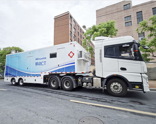 Sala de radiografia para TC - Semi-Trailer - MinFound Medical Systems
