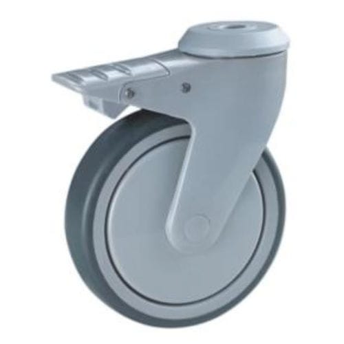 Roda para carrinho hospitalar - P93BSB-4 - Xinchen Caster Wheels - para maca / para cama hospitalar / com freio
