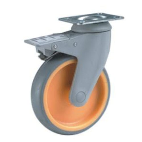 Roda para cama hospitalar - P95SPB-4 - Xinchen Caster Wheels - para carrinho hospitalar / para maca / com freio