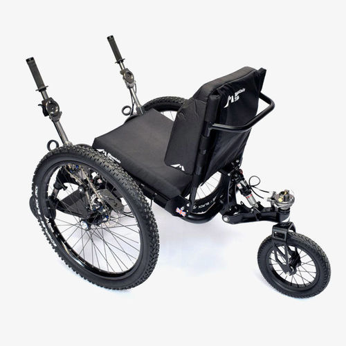 Cadeira de rodas ativa - MT Evo - Mountain Trike - para terrenos acidentados / com apoio para pernas