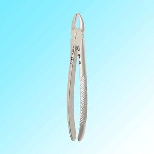 Fórceps odontológico para incisivos superiores - 1208-1102 - New Surgical Instruments Co. - inglês
