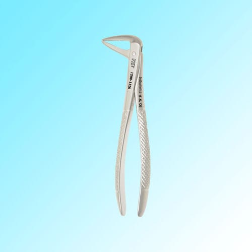 Fórceps odontológico para raízes dentárias - 1208-1120 - New Surgical Instruments Co. - inglês