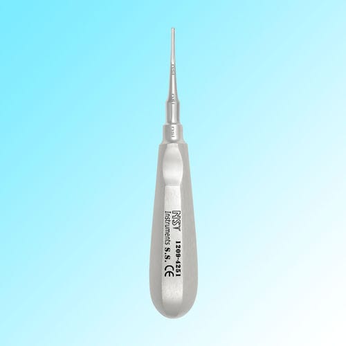 Elevador odontológico reto - 1209-4251 - New Surgical Instruments Co. - para fragmentos dentários / de Bein
