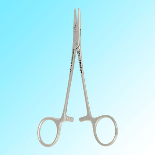 Porta-agulha para cirurgia odontológica - 1201-3160 - New Surgical Instruments Co. - para microcirurgia / de Mayo-Hegar / em carboneto de tungstênio