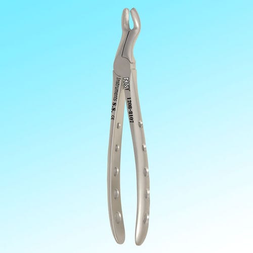 Fórceps odontológico para dentes do ciso - 1208-8107 - New Surgical Instruments Co. - inglês