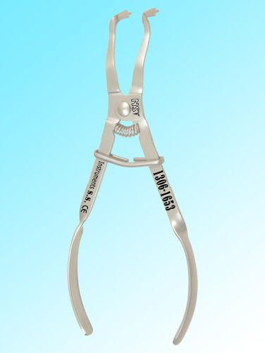 Pinça odontológica - 1306-1653 - New Surgical Instruments Co. - ortodôntica / de preensão / clamp