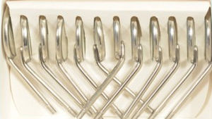 Espelho odontológico - 1101-1335 - New Surgical Instruments Co. - de mão / autoclavável / de aumento