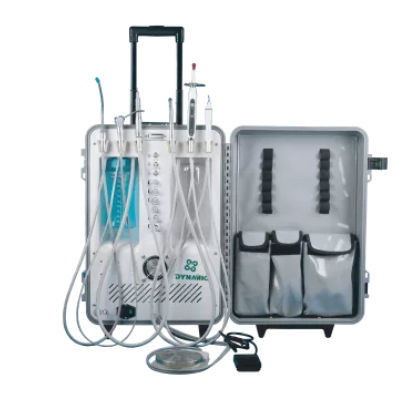 Conjunto odontológico portátil - DU893 - Jiangsu Dynamic Medical Technology - móvel