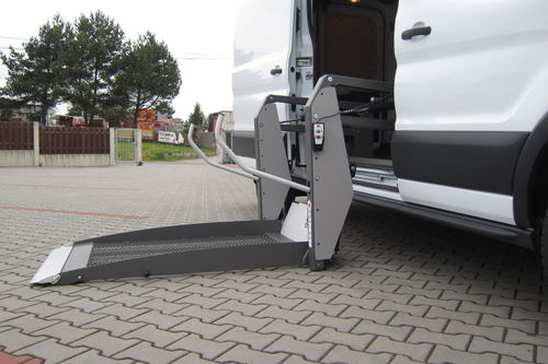 Plataforma elevadora de cadeira de rodas - BBI 1 series - Mariani Lift System - para instalação em veículo
