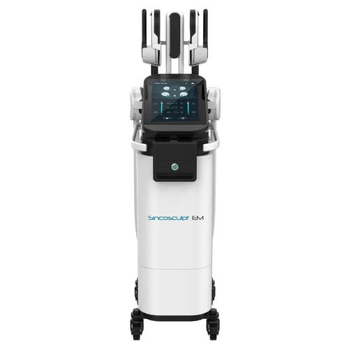 Aparelho de contorno corporal por eletroestimulação muscular - Emslim Neo - Beijing Sincoheren - aparelho de contorno corporal por radiofrequência / com carrinho