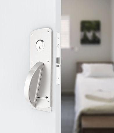 Fechadura para porta hospitalar - CH 9100SEC - Accurate Lock & Hardware - mecânica