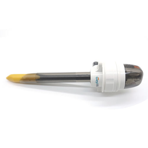 Trocarte para laparoscopia - GYTR-III series - Zhejiang Geyi Medical Instrument - com camisa / com torneira de insuflação / descartável