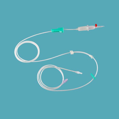 Equipo para transfusão de sangue - IVP-062 - Taizhou Safefusion Medical Instruments - com câmara de gotejamento / com conector em Y / com torneira