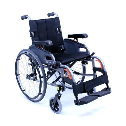 Cadeira de rodas manual - FLEXX - Karman Healthcare - para ambientes externos / para ambiente interno / dobrável