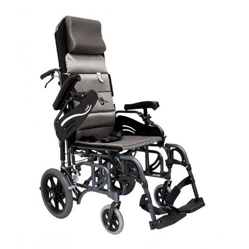 Cadeira de rodas passiva - VIP-515-TP - Karman Healthcare - para ambientes externos / dobrável / com apoio para pernas