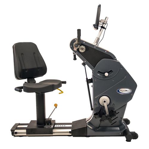 Cicloergômetro para braços e pernas - PhysioMax - HealthCare International - em posição sentada