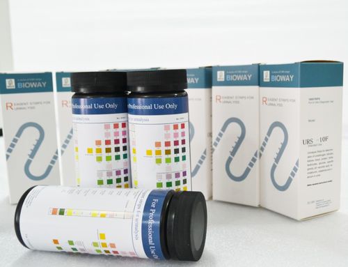 Tira de teste para doenças renais - URS-14V  - Bioway Biological Technology Co.,Ltd - de infeção das vias urinárias / para doenças infecciosas / de pH