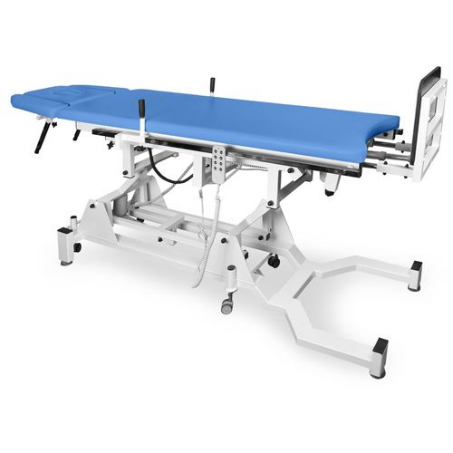 Mesa ortostática articulada em 2 seções - NSR P E Comfort - Juventas - para terapia / elétrica / com rodízios