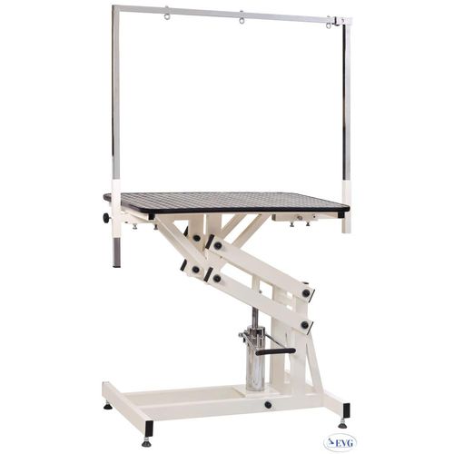 Mesa de tosa elevatória - JE-03e - EVG - EdenVetGroom - hidráulica