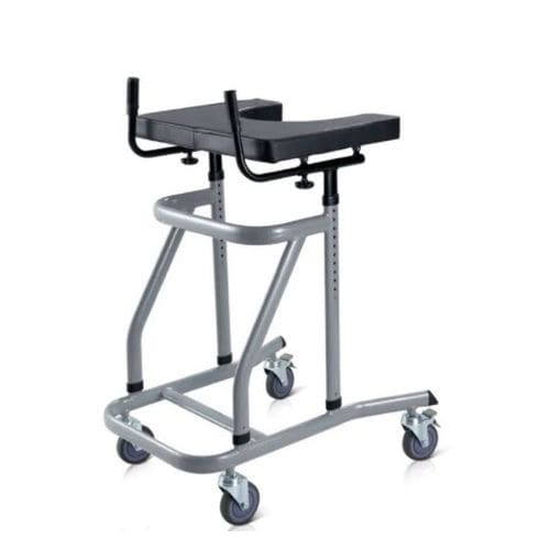 Andador com rodas de 4 rodas - Jianlian Homecare Products - estrutura de alumínio