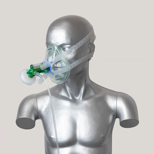 Máscara de ventilação para ventilação não invasiva - Compact-HAR II - HAROL Srl - Venturi / regulável