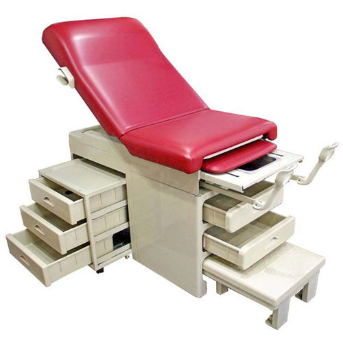 Cadeira de exame para ginecologia - AG-S108  - Jiangsu Aegean Technology - elétrica / vermelha