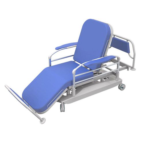 Poltrona para hemodiálise elétrica - AG-XD20 - Jiangsu Aegean Technology - articulada em 3 seções / com rodízios / com apoio para pés