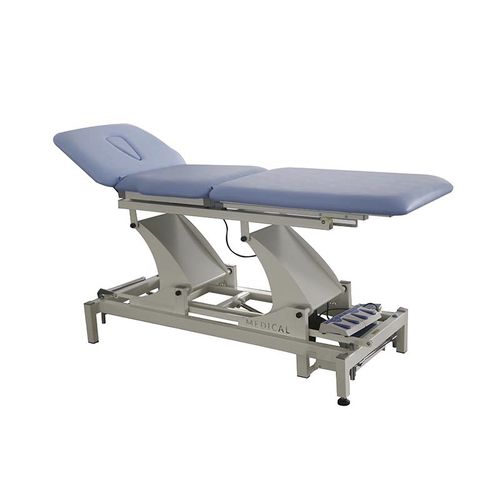 Cadeira de exame universal - AG-ECCSF03 - Jiangsu Aegean Technology - elétrica / com altura regulável / articulada em 3 seções
