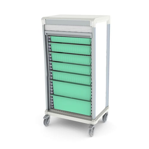Armário de transporte - WEECART - WEPPES Solutions - para instrumental / de medicamentos / para hospital
