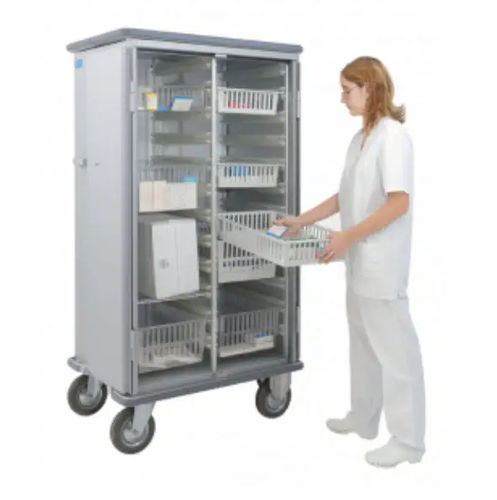 Armário para arrumação - 3170 CR - WEPPES Solutions - para hospital / com porta / modular