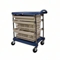 Carrinho hospitalar - MYCART - WEPPES Solutions - para instrumental / para tratamentos / de acondicionamento