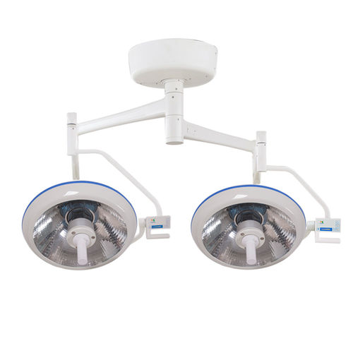 Foco cirúrgico de teto - KD500/500 - Nanchang Micare Medical Equipment - halógeno / odontológico / 2 braços