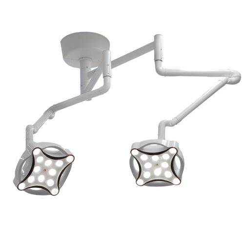 Foco cirúrgico de teto - JD1700J - Nanchang Micare Medical Equipment - de LED / 2 braços / 96