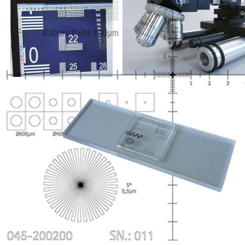 Calibrador de dosagem - 045-200200 - OPTO Germany - de laboratório / para medição em mícrones