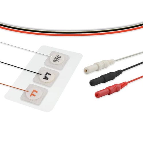 Eletrodo de ECG de monitorização - V0014-C0243I - Med-link Electronics Tech - descartável / radiotransparente