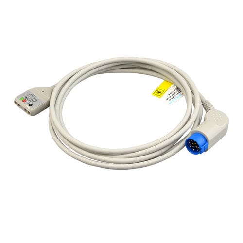 Cabo de ECG DIN - EC419-4I - Med-link Electronics Tech - 4 terminais / reutilizável