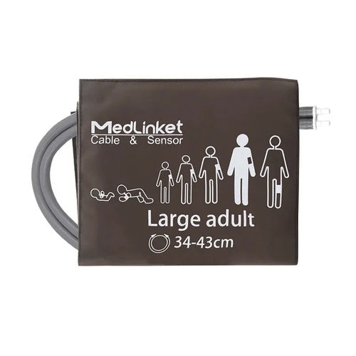 Braçadeira para PNI - Y000L2-A108 - Med-link Electronics Tech - para adulto / sem látex
