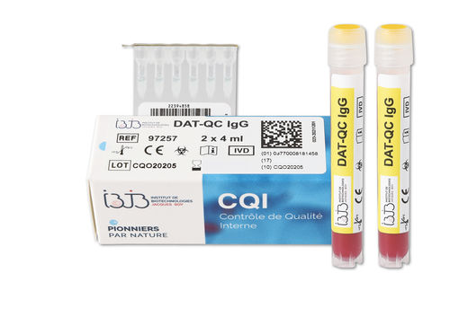 Reagente para controle de qualidade - DAT-QC  - Institut de Biotechnologies Jacques Boy - para hematologia / para imunoensaio / de laboratório