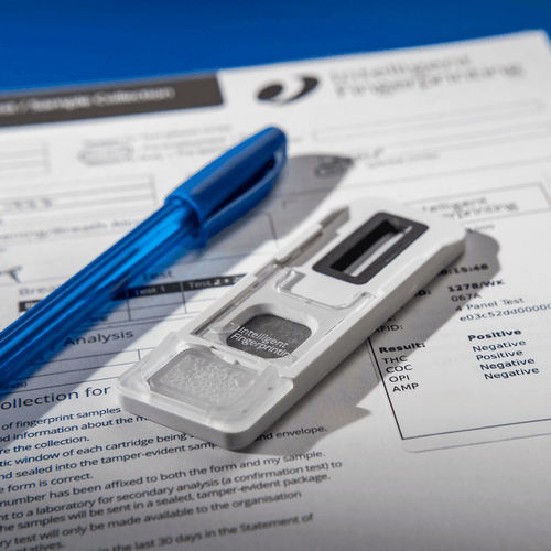 Kit de teste de despistagem de droga - Intelligent Fingerprinting - clínico / de urina / de saliva