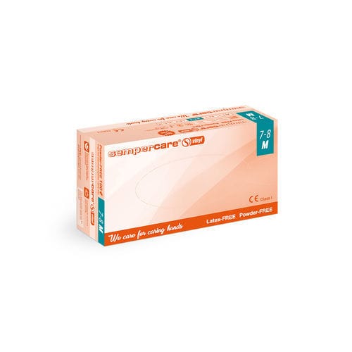 Luva vinílica - Sempermed Industrial - sem látex / de procedimento / sem pó