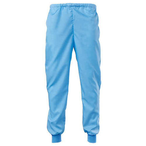 Calça hospitalar unissexo - 06 - Dastex - branca / azul