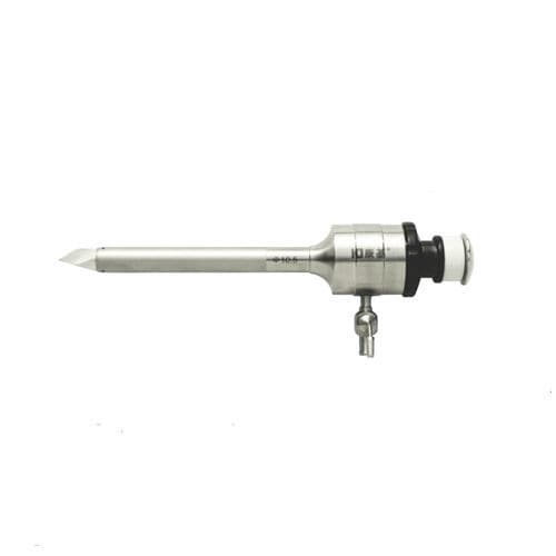 Trocarte para laparoscopia - 101.00 series - Hangzhou Kangji Medical Instruments - com lâmina / com camisa / com torneira de insuflação
