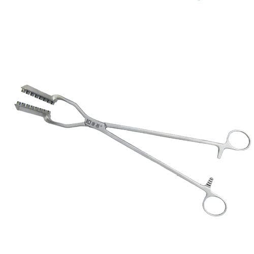 Pinça cirúrgica - 101.132 - Hangzhou Kangji Medical Instruments - laparoscópica / clamp / serrilhada