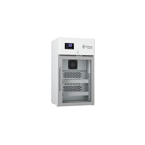 Refrigerador de laboratório - LER07G - Infrico - de bancada / com 1 porta / com porta de vidro