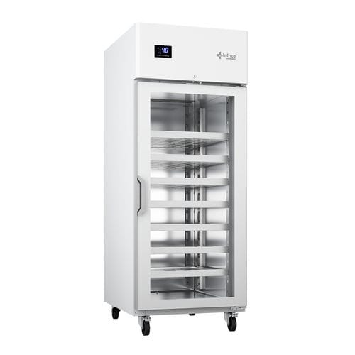 Refrigerador de laboratório - LTR80GD - Infrico - vertical / com rodízios / com 1 porta