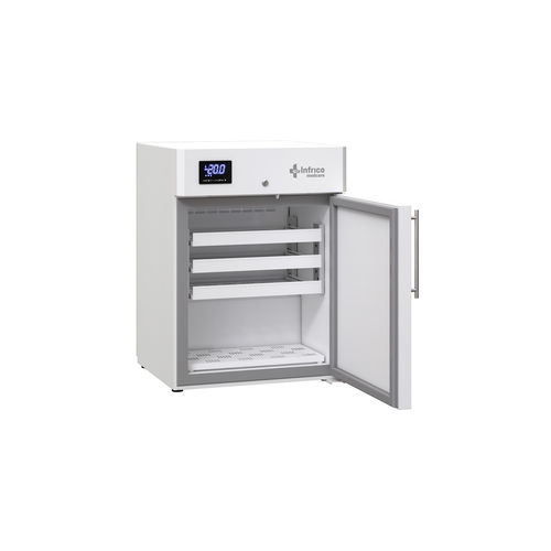 Freezer de laboratório - LEF 16S - Infrico - de embutir / com 1 porta / com degelo automático