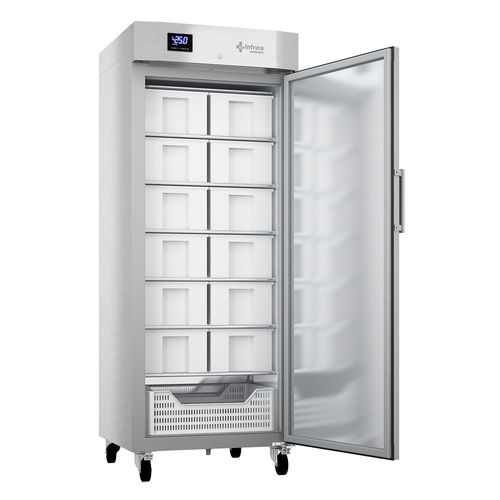 Freezer de laboratório - LEF60S STATIC - Infrico - vertical / com 1 porta / com degelo manual